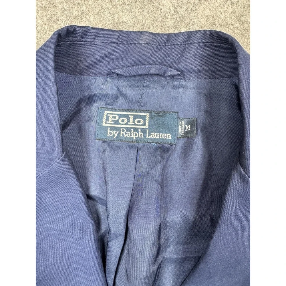 Polo Ralph Lauren Blazer‎ Mens Medium Unlined 3 Button Chore Coat Jacket